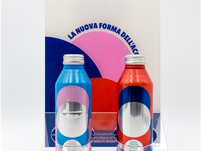 ESPOSITORE BEVANDE IN PLEXIGLASS CON STAMPA UV