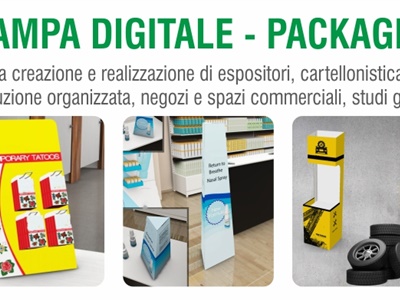 STAMPA DIGITALE - PACKAGING