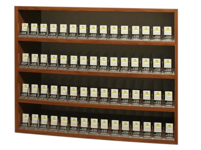 Espositore Automatico Per Sigarette In Acrilico Trasparente - Spingisigarette Per Banco O Parete, 10 Pacchetti - 4