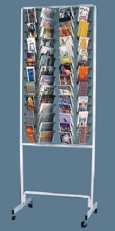 Espositore Biglietti Di Auguri In Legno 4 Ripiani - Per Cartoline, Adesivi, Regali - Foto 7