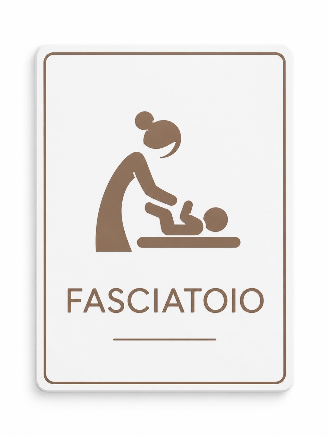 INSEGNA PER TOILETTE