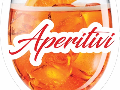 INSEGNA SAGOMATA DA ESTERNO - APERITIVI