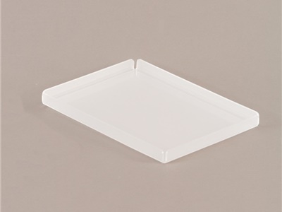 VASSOIO IN PLEXIGLASS F.TO 15,5x20,5 CM - NON PER CONTATTO ALIMENTARE