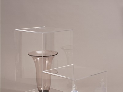 CUBO IN PLEXIGLASS IMPILABILE TRASPARENTE PER ESPOSIZIONE