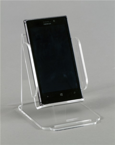 ESPOSITORE PORTA CELLULARE IN PLEXIGLASS DA VETRINA