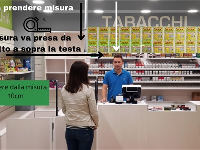 STRUTTURA A PONTE DA SOFFITTO A 13 POSTI PER GRATTA E VINCI A FALDONE INTERO