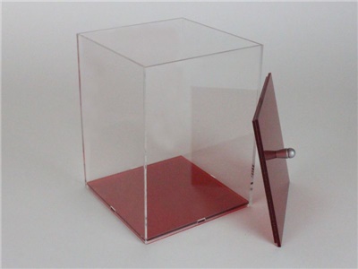 Contenitore plexiglass con coperchio 10x10 multiuso - non per contatto alimentare