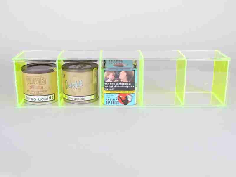 Contenitore per caramelle confezionate e oggetti vari a 5 vaschette - non per contatto alimentare
