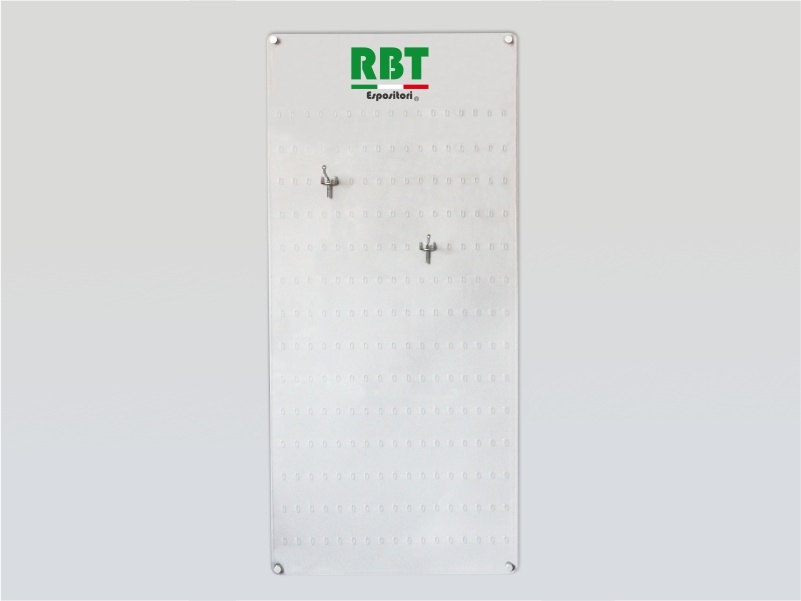 espositore da parete porta blister plexiglass trasparente