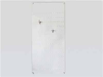 espositore da parete porta blister plexiglass trasparente
