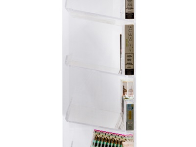 Vetrina da banco per sigarette usa e getta a 4 piani L= 31 cm