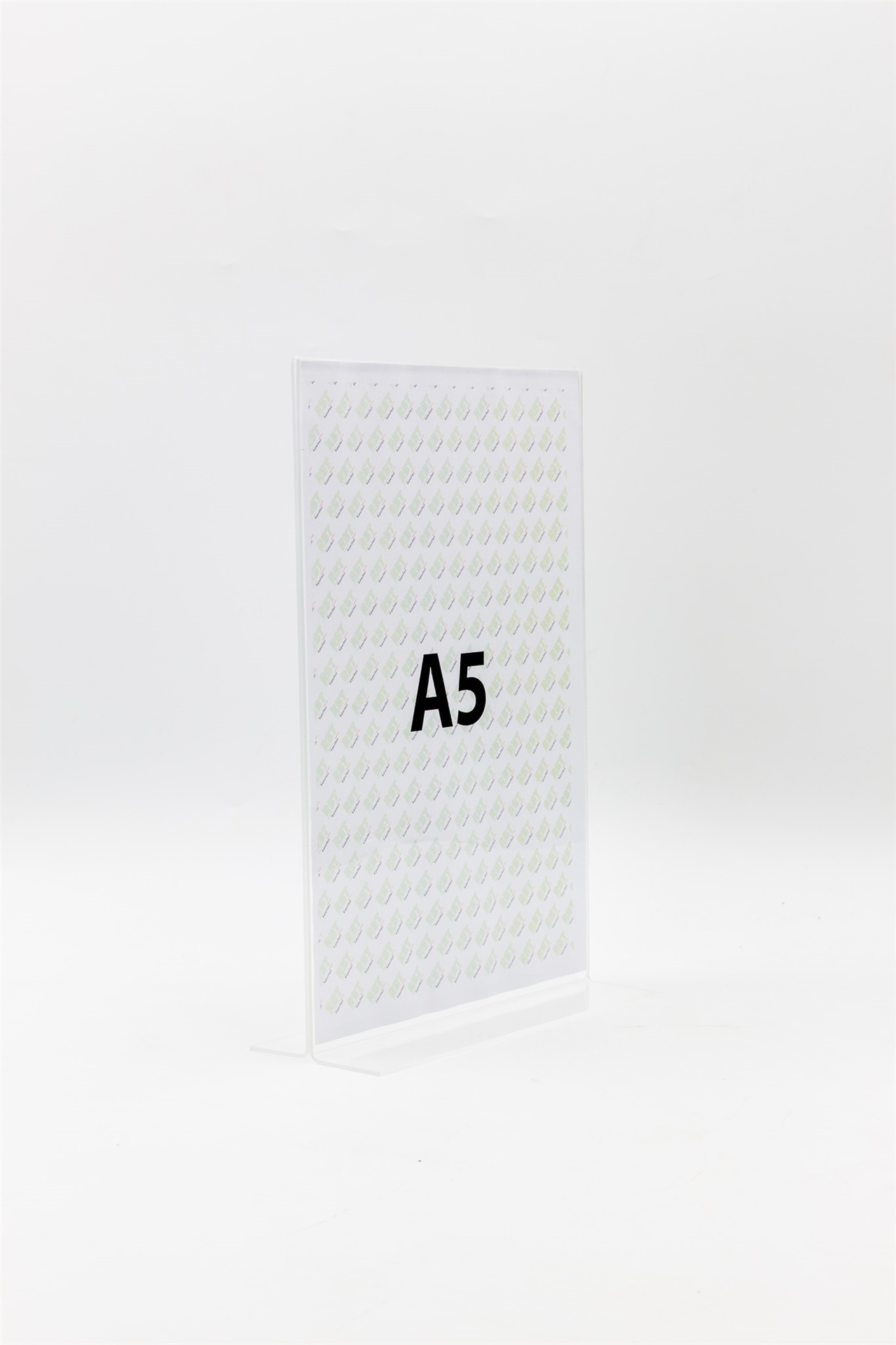 PORTA AVVISI DA BANCO IN PLEXIGLASS A5 KIT DA 5 PZ