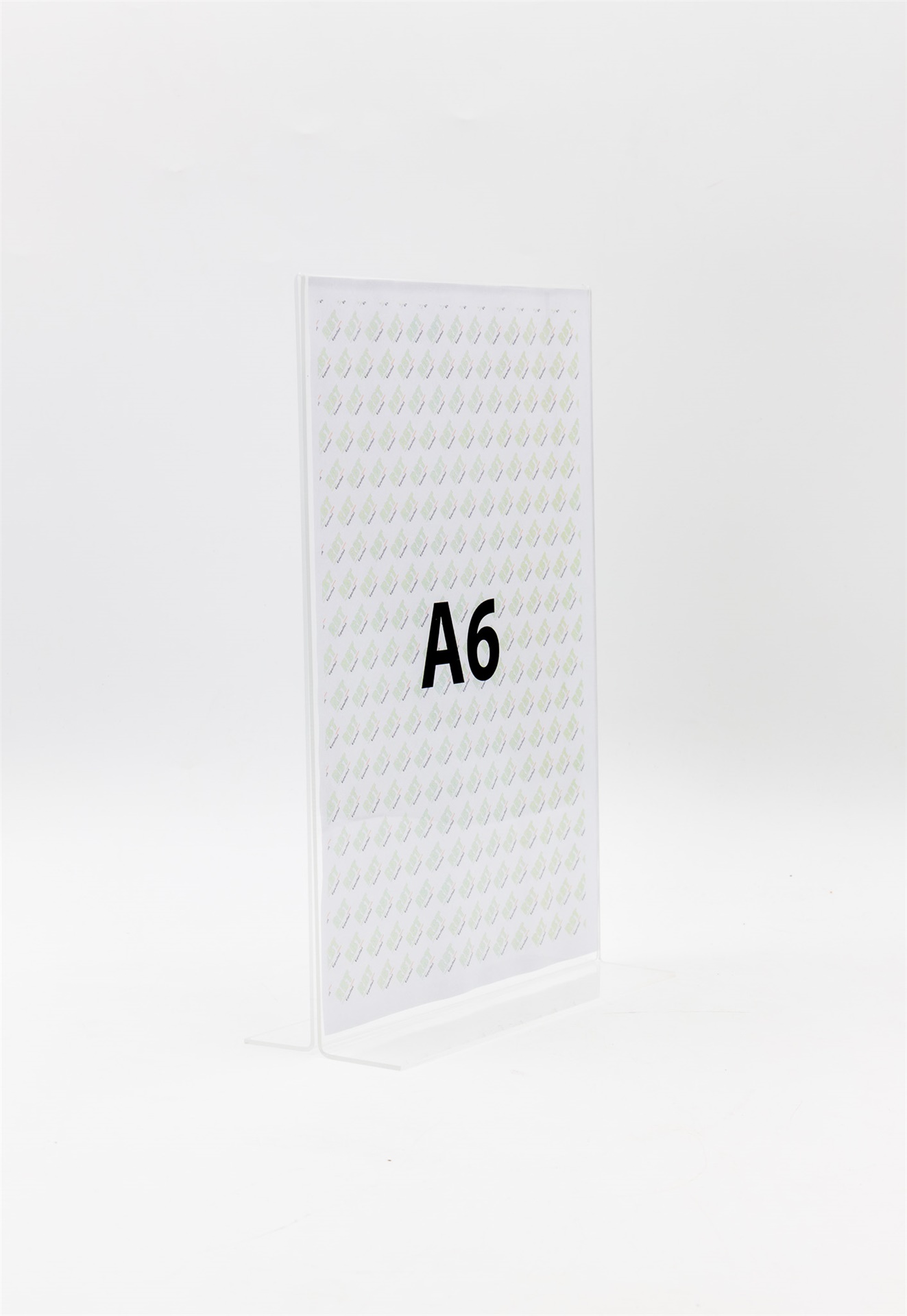 PORTA AVVISI DA BANCO IN PLEXIGLASS A6 KIT DA 5 PZ